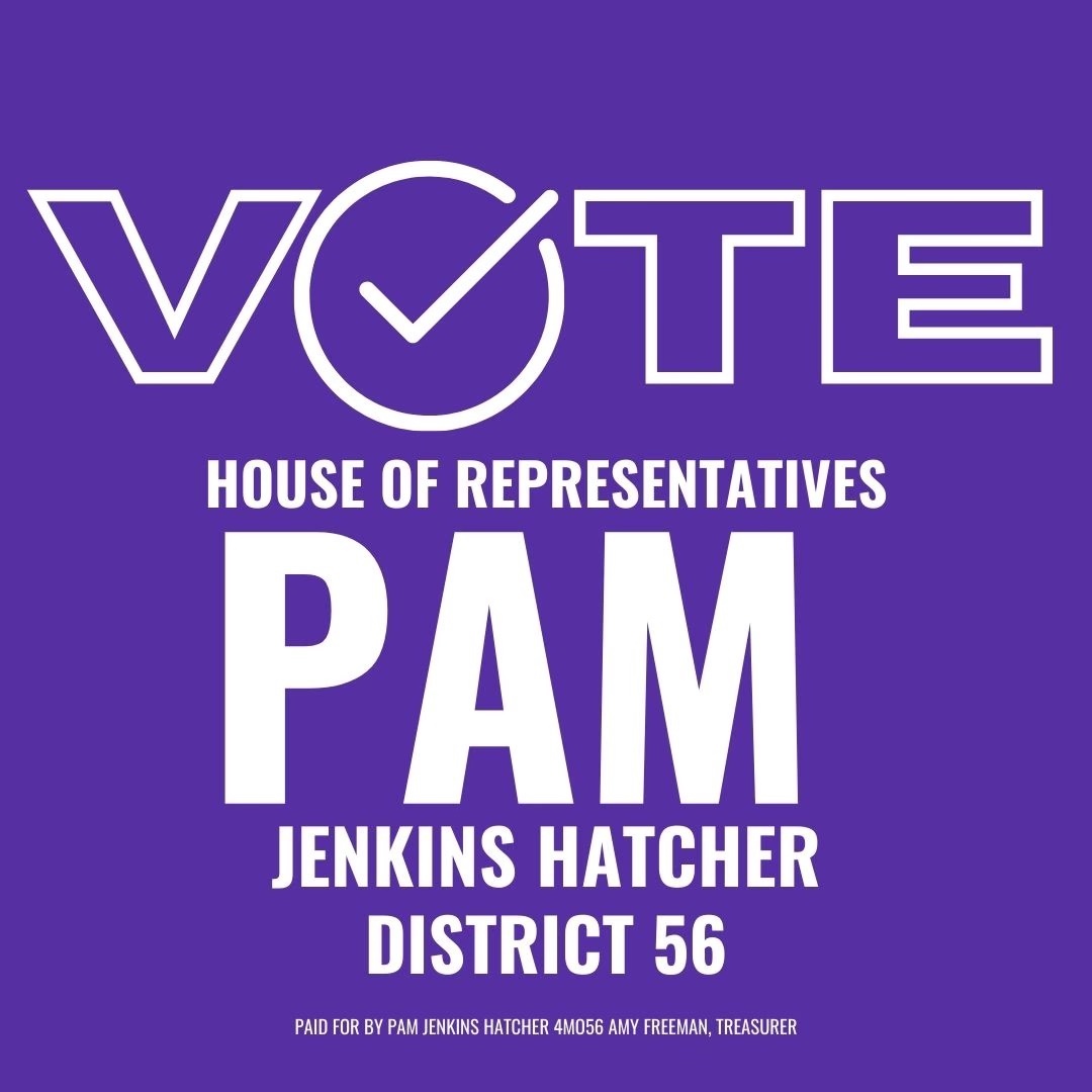 Pam Jenkins Hatcher Logo